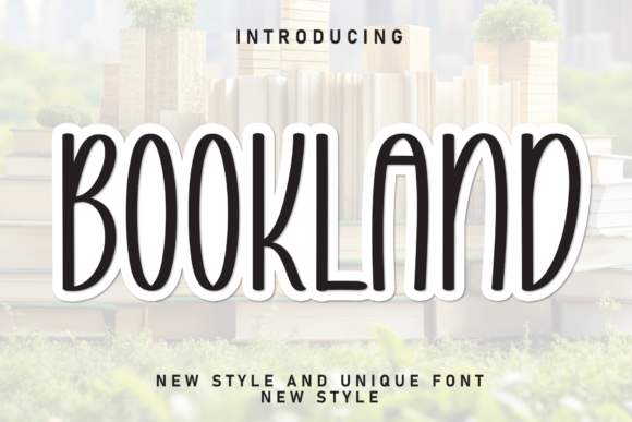 Bookland Font for Modern Web Design