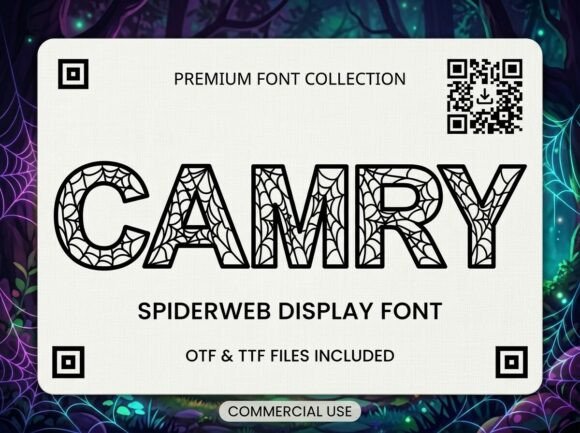 Camry Typeface for Bold Brand Identity