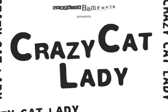 Crazy Cat Lady Font for Bold Campaigns