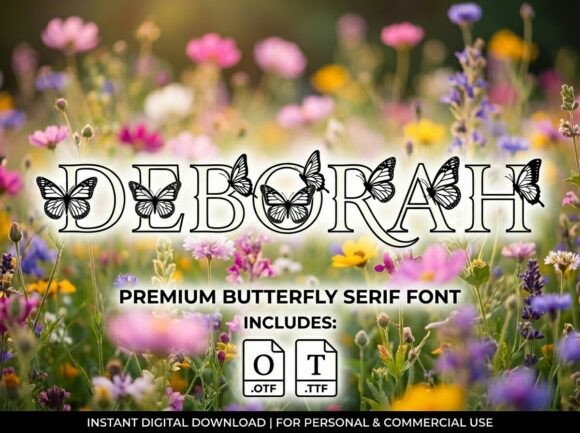 Deborah: A Premium Display Font for Web Design
