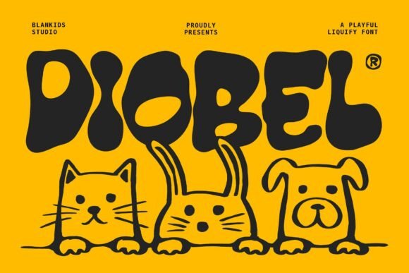 Diobel: A Playful Display Font for Makers