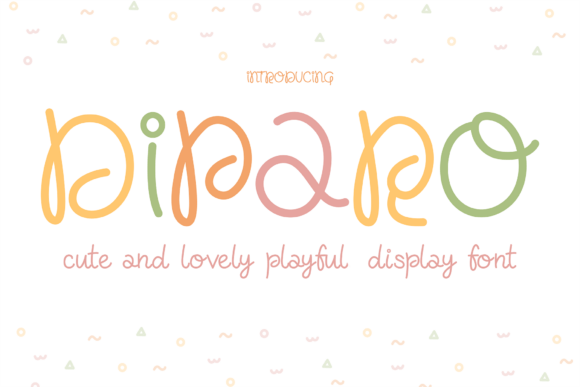 Diparo Font Review: A Playful Display Typeface