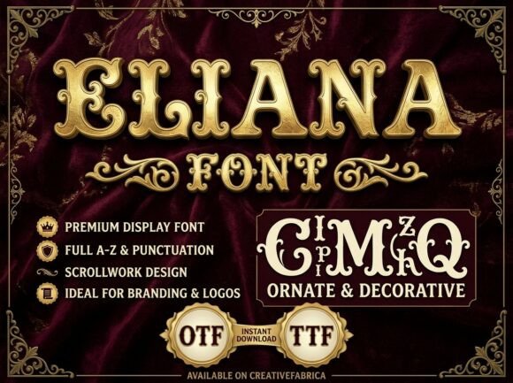 Eliana: The Ultimate Display Font for Creators