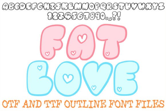 Fat Love Typeface for Playful Web Design
