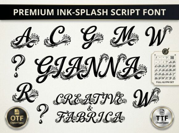 Gianna: The Perfect Display Font for Crafters