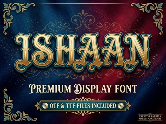 Ishaan Font Review: A Royal Display Typeface