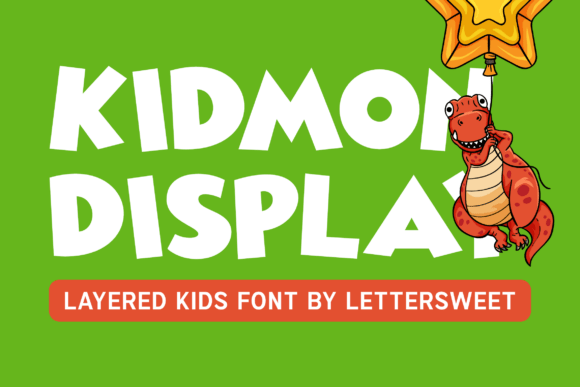 Kidmon: A Playful Display Font for Editorial Joy