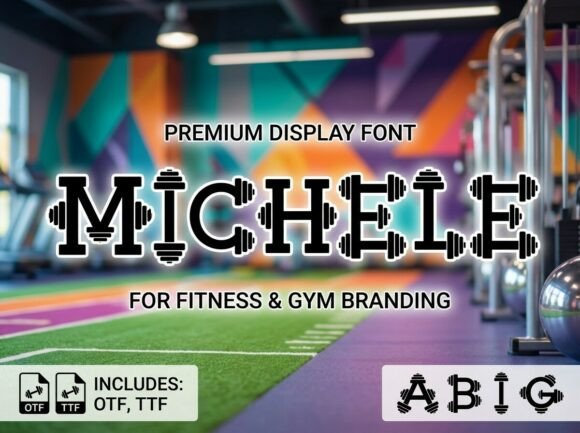 Michele Font: The Ultimate Decorative Display for Branding