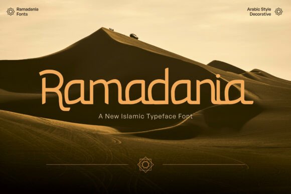 Ramadaniya Typeface for Elegant Web Design