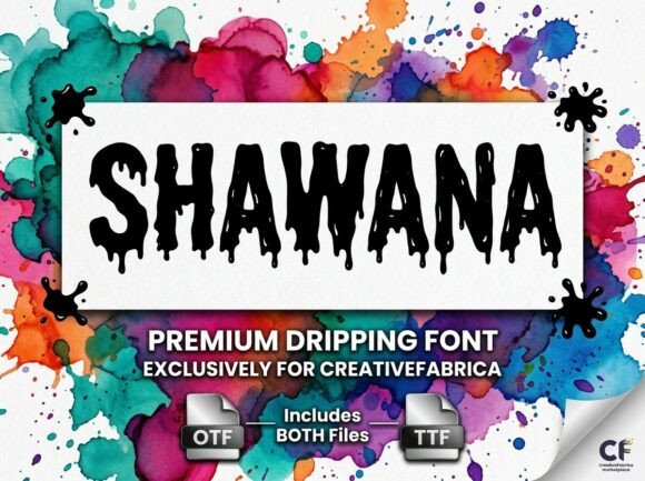 Shawana: The Bold Display Typeface for Viral Content