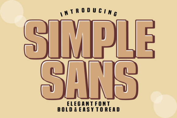 Simple Sans Typeface Review for Modern Branding
