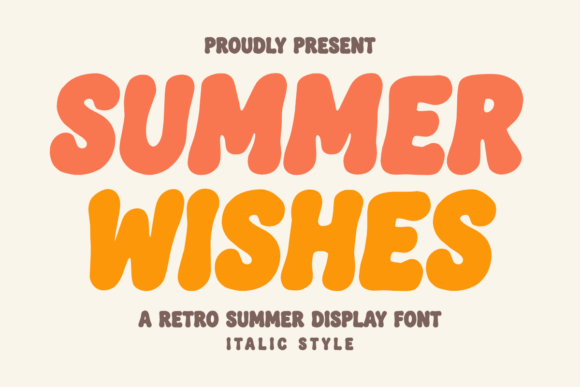 Summer Wishes Italic Font for Vibrant Branding
