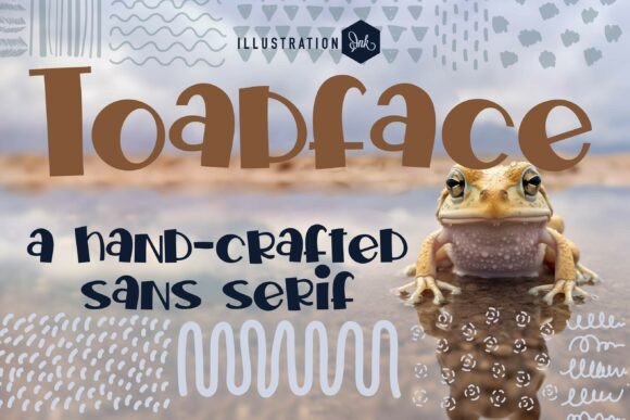 Toadface: A Playful Display Font for Makers