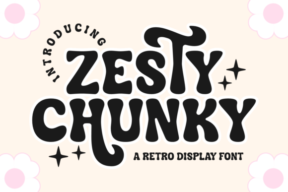 Zesty Chunky: The Display Font for Modern Vintage Brands